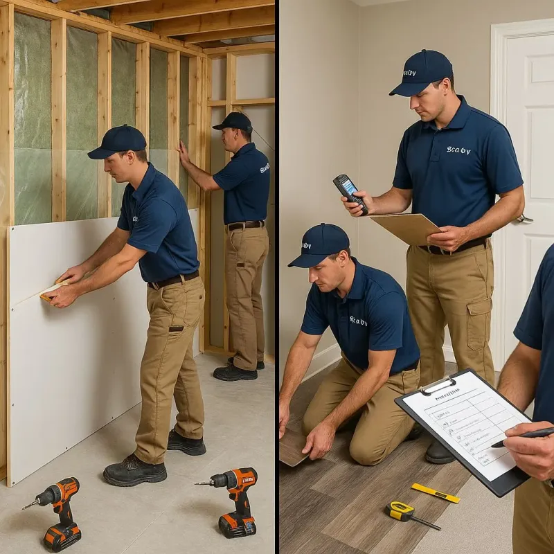 Repairs and Reconstruction process in West Gate, FL